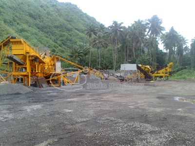 50-120t/h Mobile Stone making Production Line