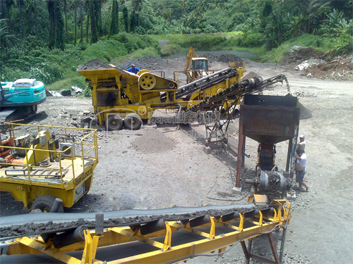Mobile Stone making Production Line