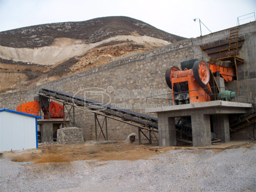 sand making production line crusher