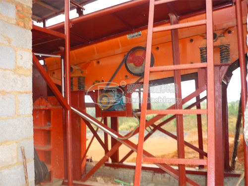 stone making production line vibrating feeder