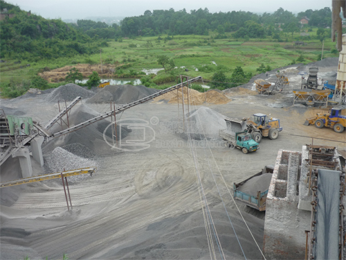 stone making production line