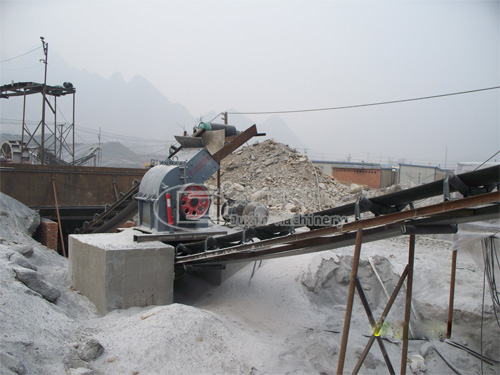 sand making production line hammer crusher