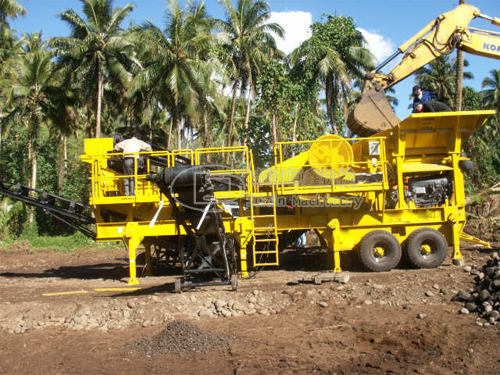 Mobile Stone making Production Line