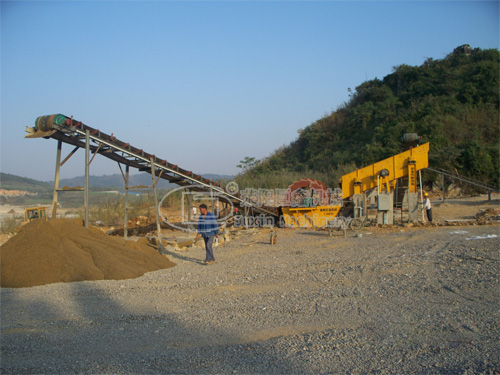 sand making production line screen