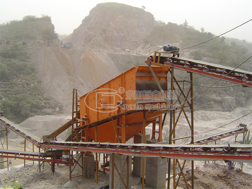 stone making production line vibrating screen