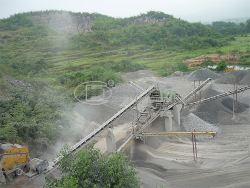 stone making production line