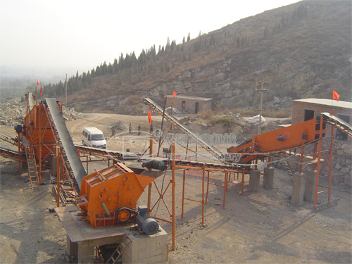 stone making production line impact crusher